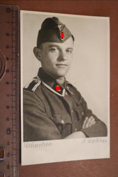 Portrait eines SS-Mann Totenkopf Division 1943 München